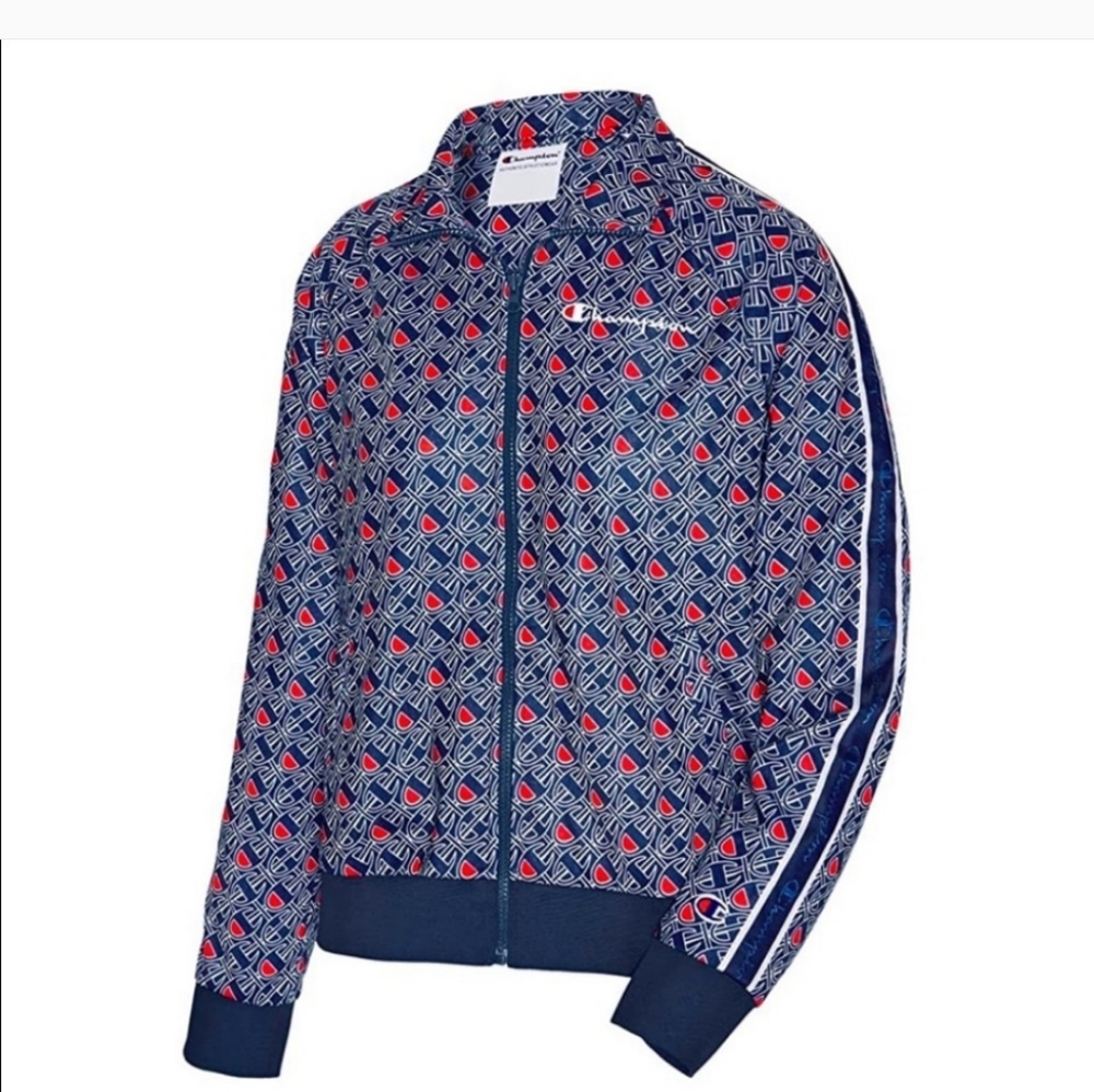 Champion logo track jacket